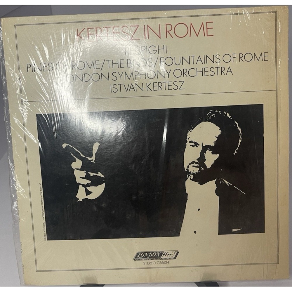 Respighi Kertesz In Rome London Symphony Orchestra Vinyl LP CS 6624 Stereo 1969